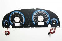 Ford Mondeo MK3 светодиодные шкалы (циферблаты) на панель приборов - дизайн 2