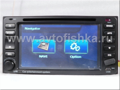 Toyota Highlander Fortuner (-06), Vios (03-07), Raum NCZ20, NCZ25a (03-) автомагнитола, головное устройство с GPS навигацией, TV