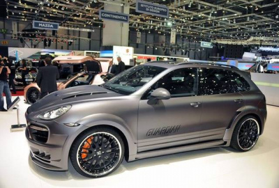 Porsche Cayenne 958 (10-14) аэродинамический обвес Hamann Guardian