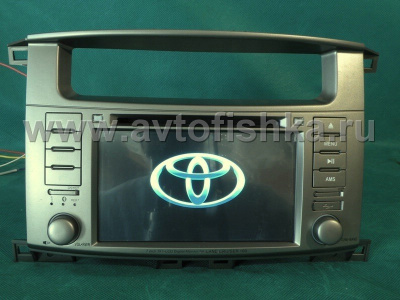 Toyota Land Cruiser 100, Lexus LX470 (03-08) автомагнитола с GPS навигацией, штатное головное устройство с HD экраном 7 дюймов, PMS, ROF1212HD