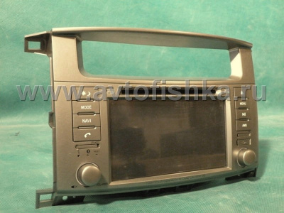 Toyota Land Cruiser 100, Lexus LX470 (03-08) автомагнитола с GPS навигацией, штатное головное устройство с HD экраном 7 дюймов, PMS, ROF1212HD